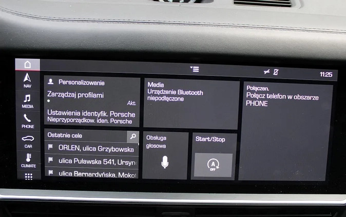 Porsche Cayenne cena 289900 przebieg: 59700, rok produkcji 2018 z Obrzycko małe 781